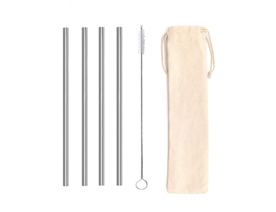 ¡Ah! ¡Mesa! Pajitas de acero inoxidable en 4st