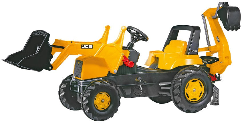 Rolly Toys Tractor Stair Rollyjunior JCB Black Yellow