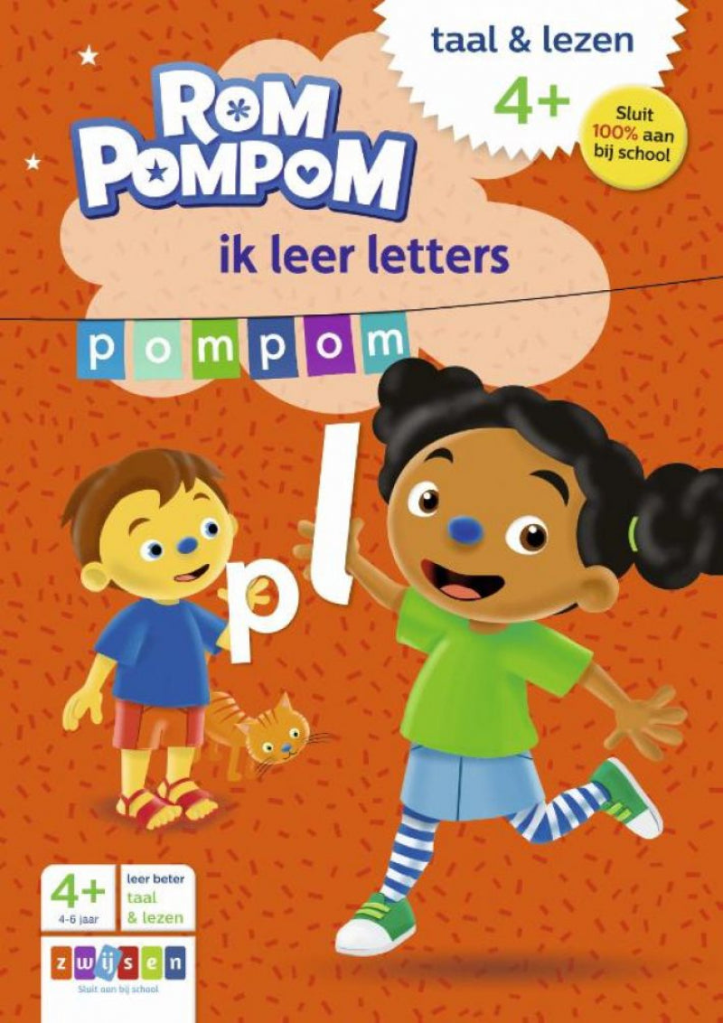 Wpg uitgevers rompompom Imparo le lettere 4+