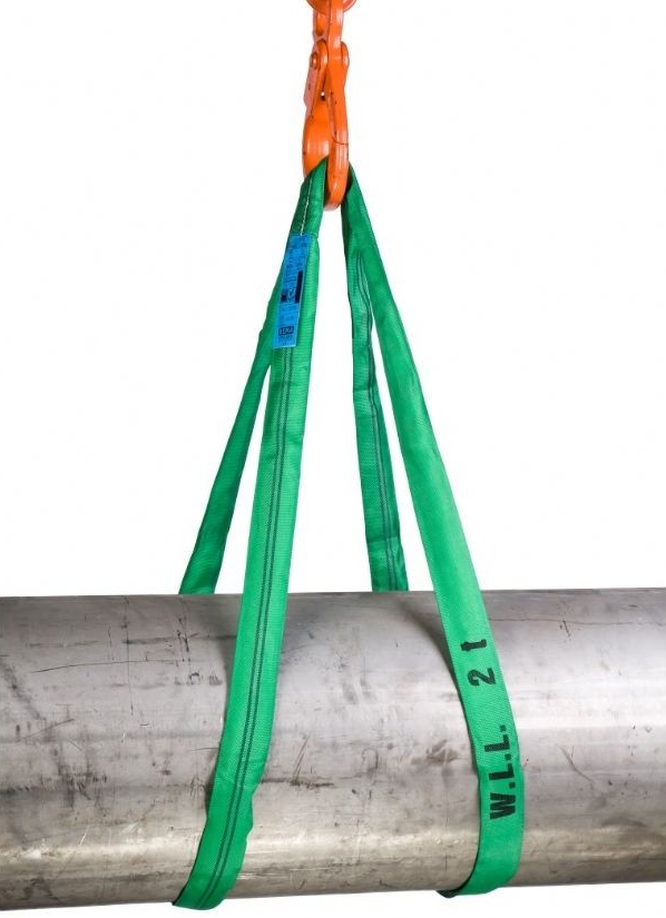 Fettuccia rotonda 2t wl=4m verde