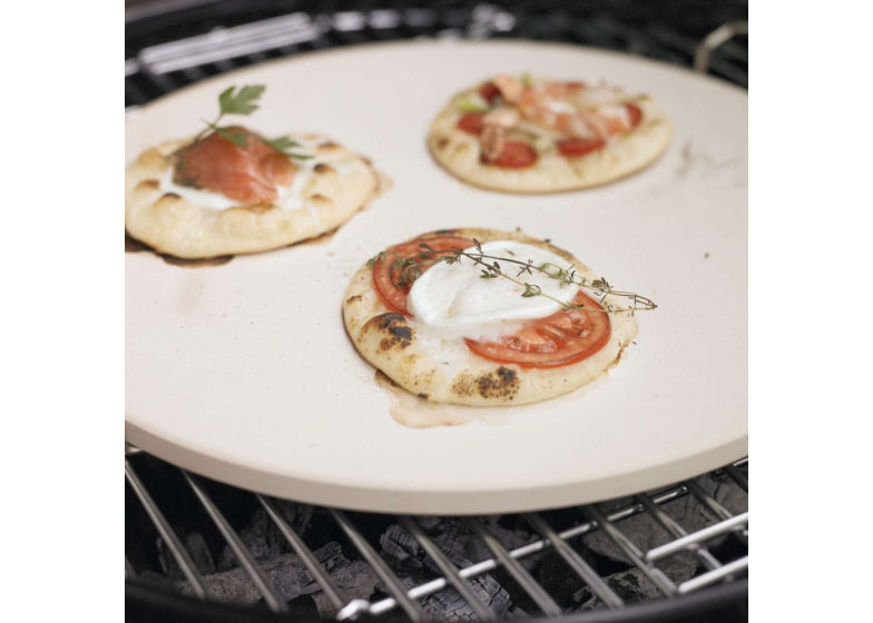 Rösle BBQ Pizza Mare 46,5 x 41 cm Silver bianco