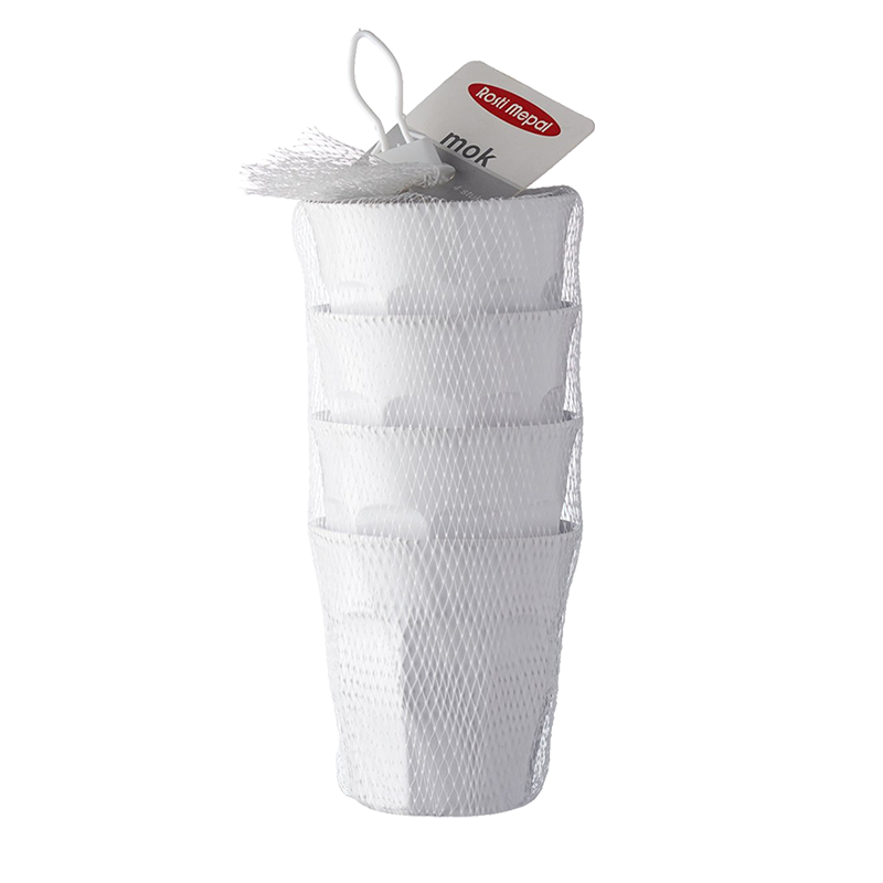 Tazza Rosti Mepal bianca 4 pezzi