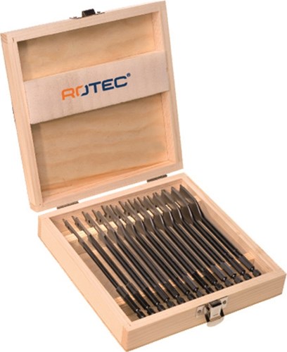Set di punte rotanti Rotec da 13 pezzi 6-25 mm