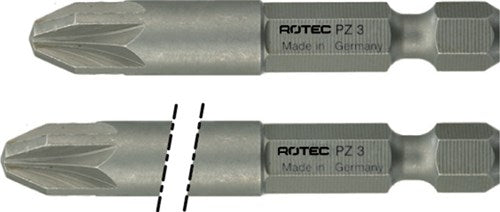 Rotec pro power bit pz 1 l=70mm e 6.3 basic - 805.00041 - 805.00041