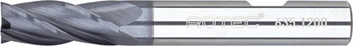 Fresa Rotec in metallo duro integrale, rivestimento Tialn, ø20 - silver-line ø20x55x110xø20mm z=4 lunga - 6352000 - 635.2000