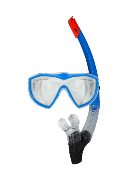 Rucanor Egmond III Snorkel Set Blue senior