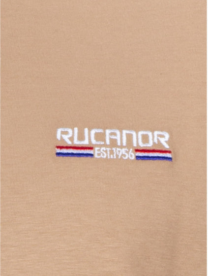 Rucanor Raffi Basic Shirt Round Hals Men Beige Tamaño M