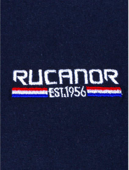 Rucanor Raffi camisa básica cuello redondo de color azul oscuro tamaño l