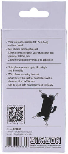 Porta del telefono Simson per il volante