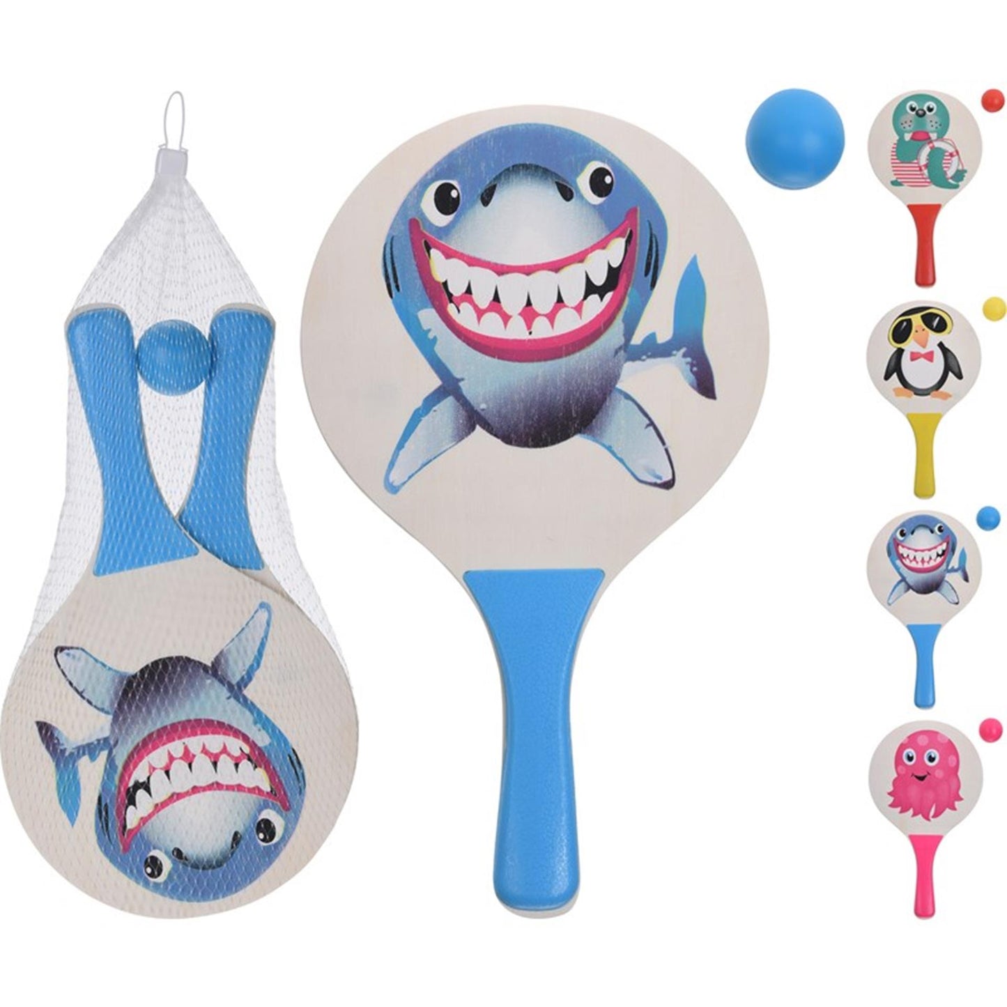 Beachball juego de pelotas de playa de madera juego de 3 piezas