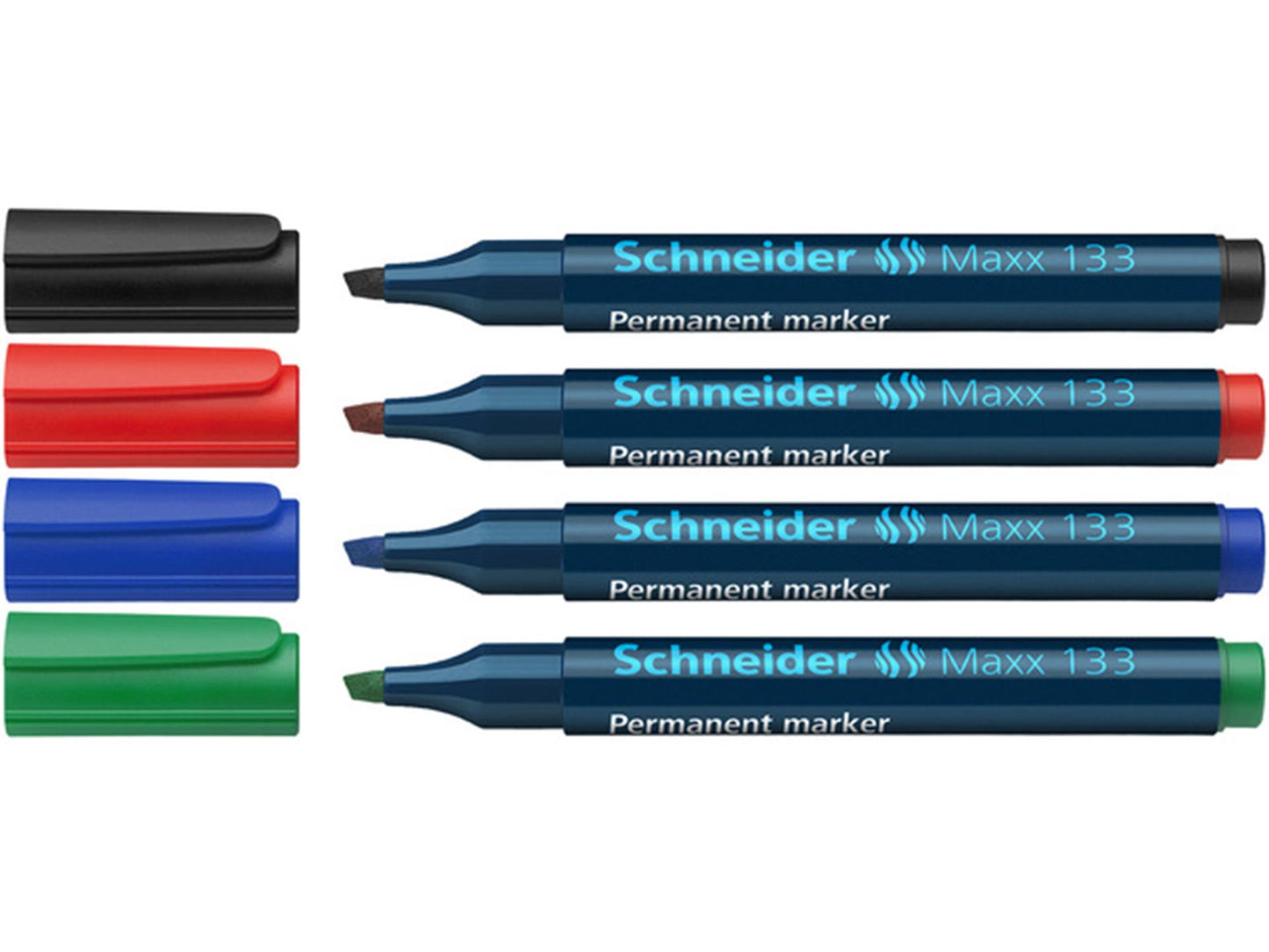 Scalpello per pennarello indelebile Schneider 4 pezzi