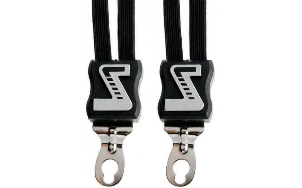 Snelbinder Trio Simson Extra Short con 3 leganti - Nero