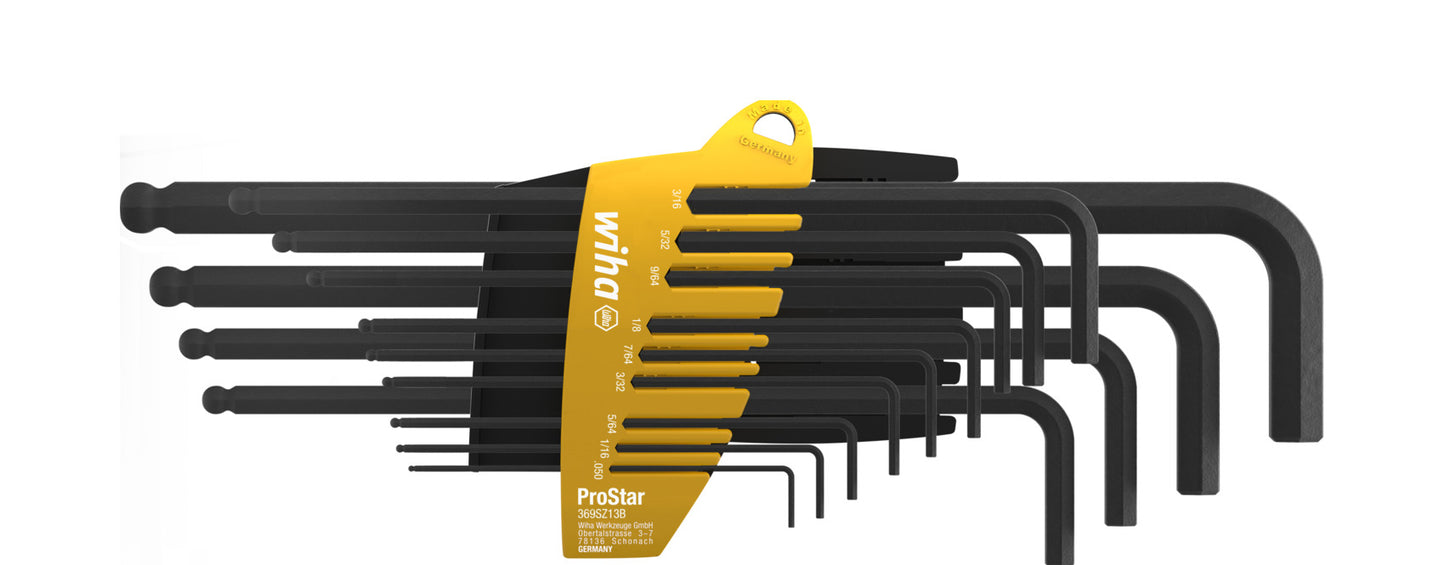 Wiha Allen Keys ambientada en el titular de prostar