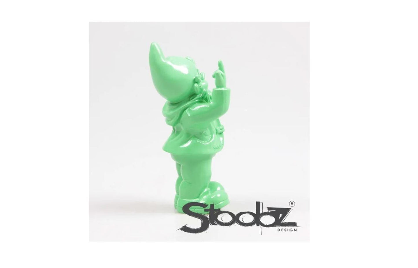 Stoobz design stoobz gnomo vete a la mierda verde lima 20cm