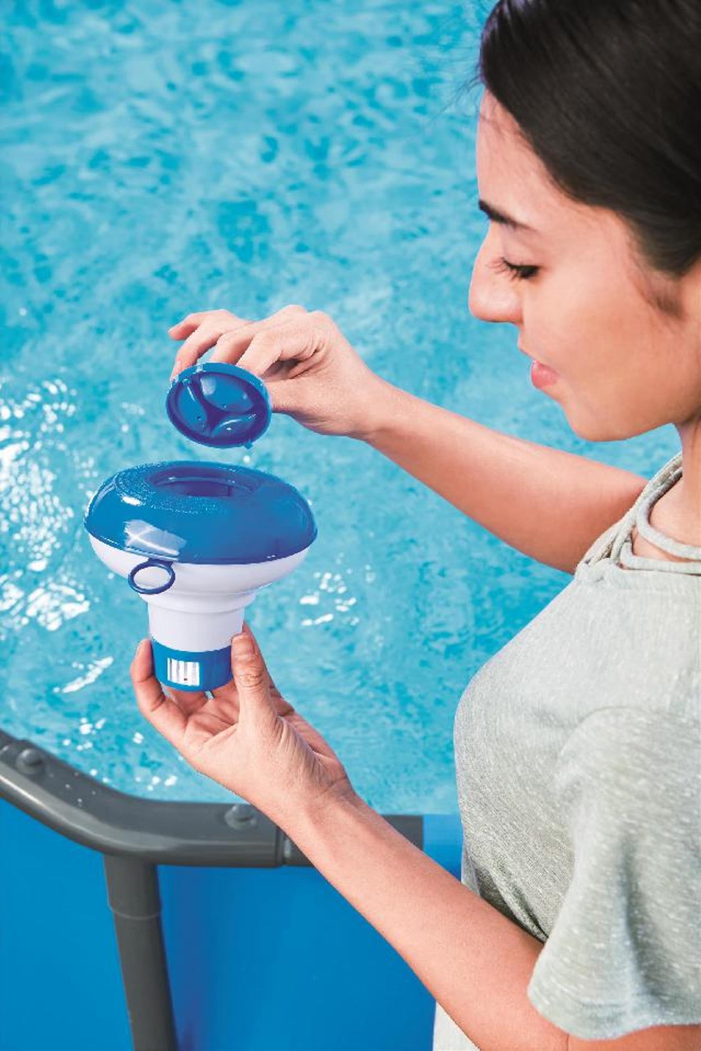 Bestway galleggiante per cloro flowclear (58210)