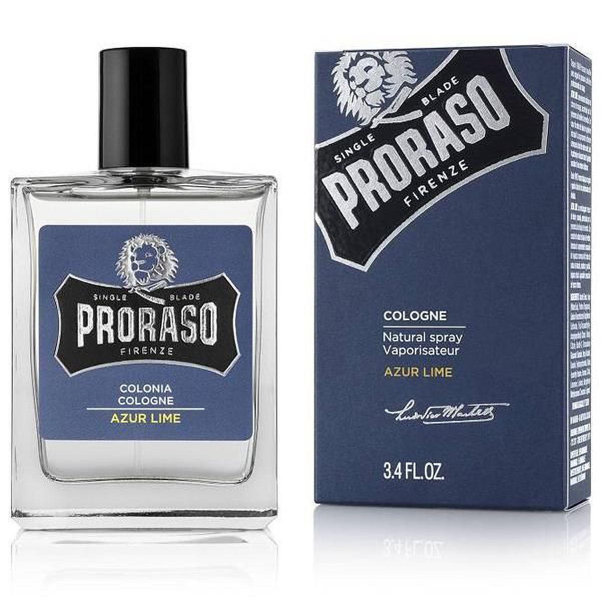 Proraso colonia spray naturale azzurro lime 100ml