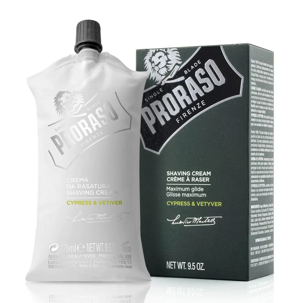 Proraso crema de afeitar ciprés vetyver 275ml