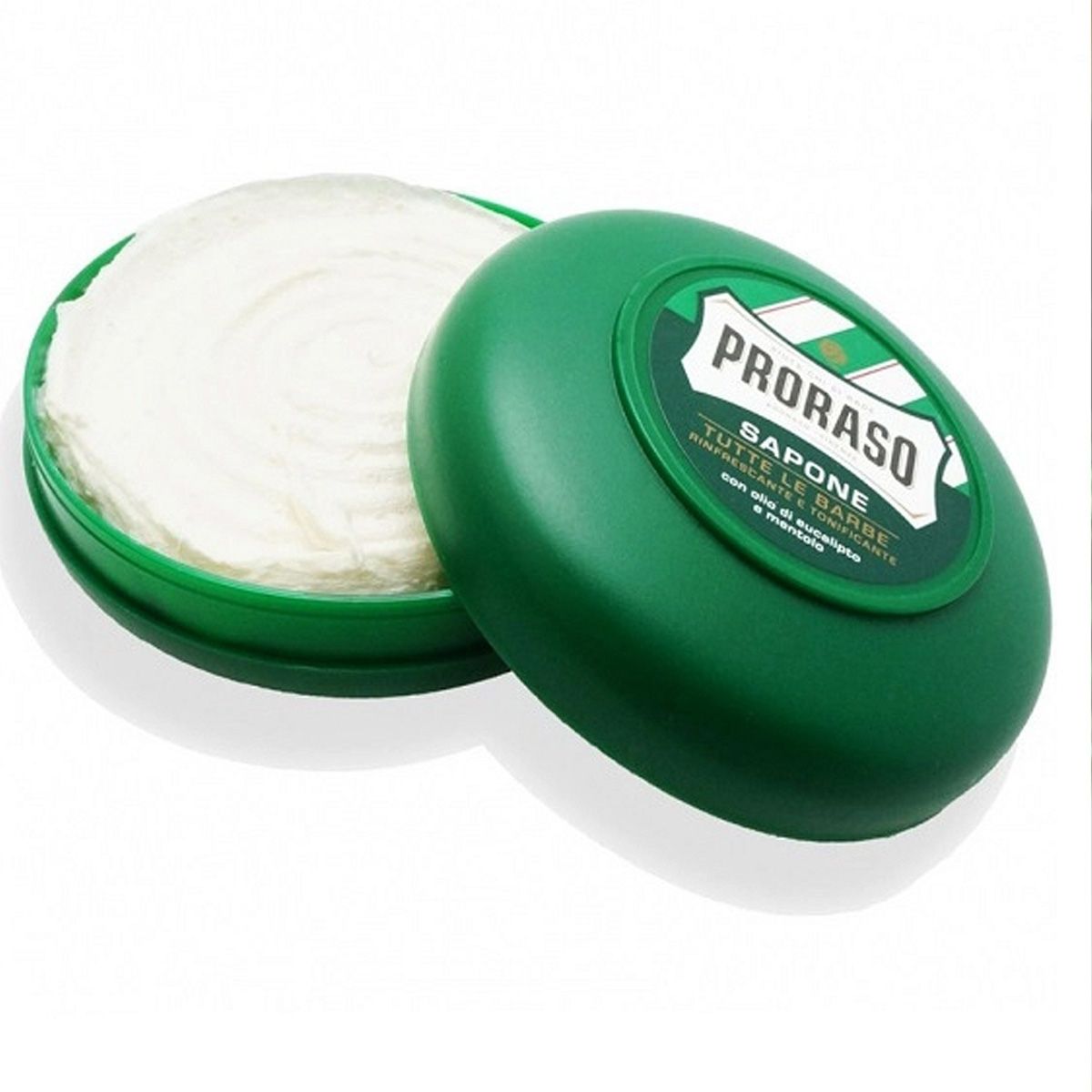 Ciotola da viaggio Proraso per crema da barba all'eucalipto 75ml