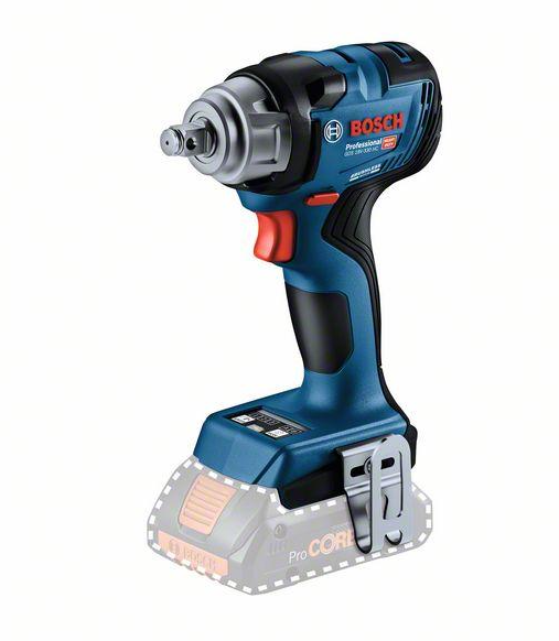 Atornillador de impacto inalámbrico bosch gds 18v-330 hc azul | 330nm | sin batería ni cargador - 06019l5000