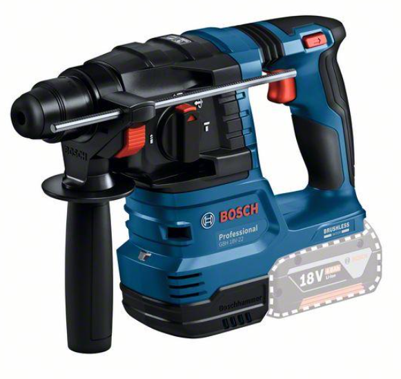 Taladro percutor inalámbrico bosch gbh 18v-22 azul | 1,9 años | sin pilas ni cargador | en caja - 0611924000