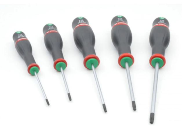 Juego de 5 destornilladores Facom protwist t-torx plus 5 - atxrp.j5 - atxrp.j5