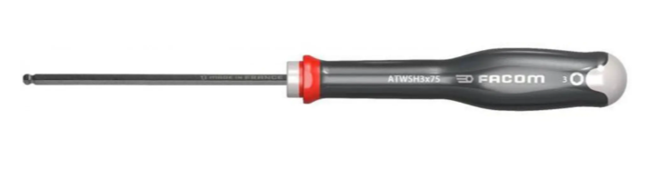 Destornillador Facom protwist 6 lados 3x75 - atwsh3x75 - atwsh3x75