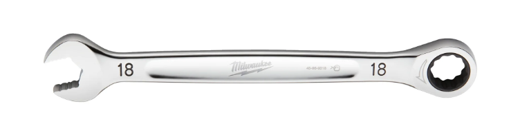 Milwaukee accesorios llave de trinquete maxbite métrica 18 mm - 1 pieza - 4932471511