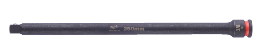 Accesorios Milwaukee extensión de vaso de impacto shockwave 3 8 250 mm | 1 pieza - 4932480298