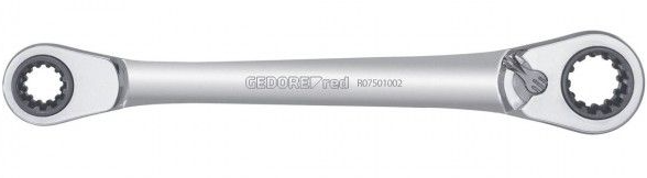Tasti di babba ringratel rosso gedore set 63 opzioni a 2 pezzi