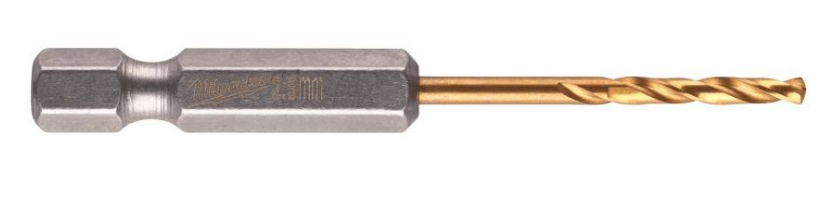 Accesorios milwaukee taladro metal shockwave hss-g ti. 2,5 mm -2 piezas - 48894704