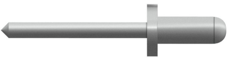 Beta 1741RV de aluminio ciego grito de uñas 2.9k (p 100)