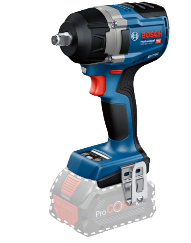 Llave de impacto inalámbrica bosch gds 18v-750c azul | excluyendo baterías y cargador - 06019l9000