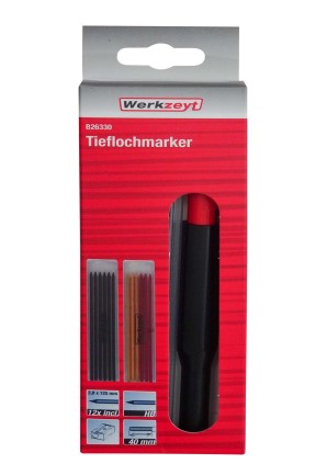 Set di marcatura fori profondi Werkzeyt da 13 pezzi - b26330