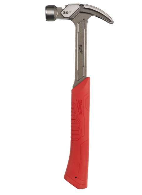 Accesorios Milwaukee martillo de garra curvo de acero 16oz 450g - 4932478656