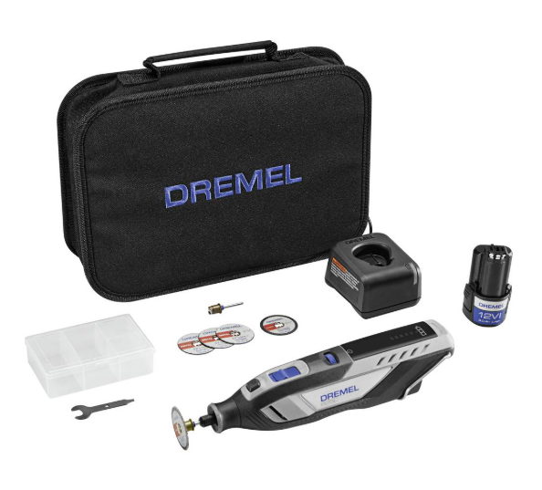 Dremel 8250-5 Juego multiherramienta a batería 12v | incluido Batería 2 ah + cargador - f0138250ja