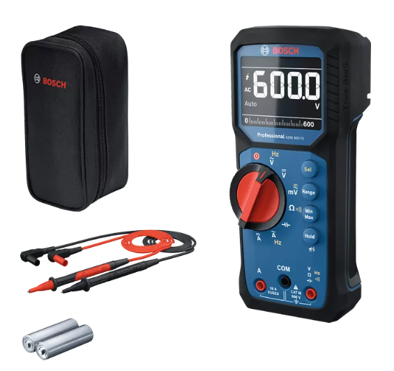Multimetro professionale Bosch GDM 600-15 blu - 0601077300