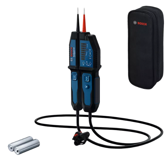 Tester di tensione professionale Bosch blu gvt 1000-15 - 0601077800