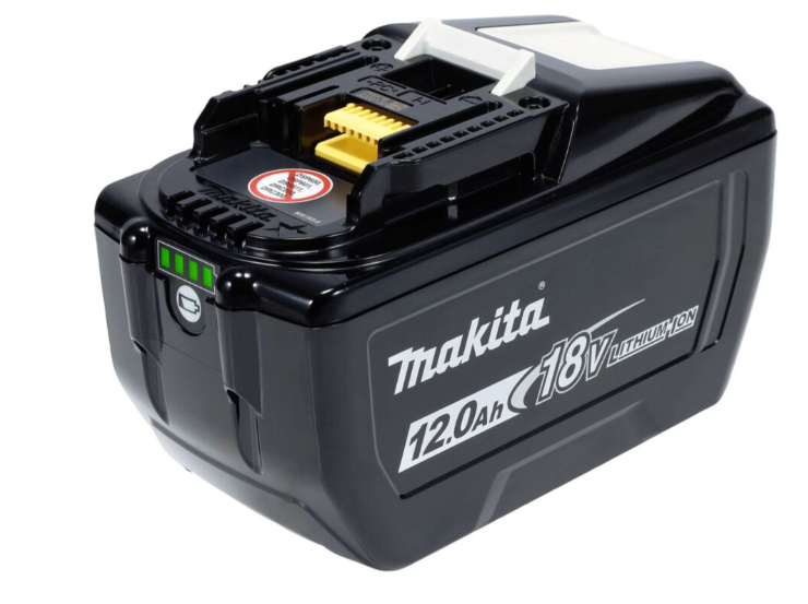 Batteria accessori Makita bl18120 18v 12,0 ah con indicatore batteria - bl18120