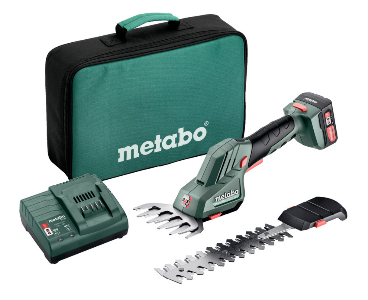 Metabo powermaxx sgs 12 q | cortasetos y cortacésped a batería | conjunto - 601608500
