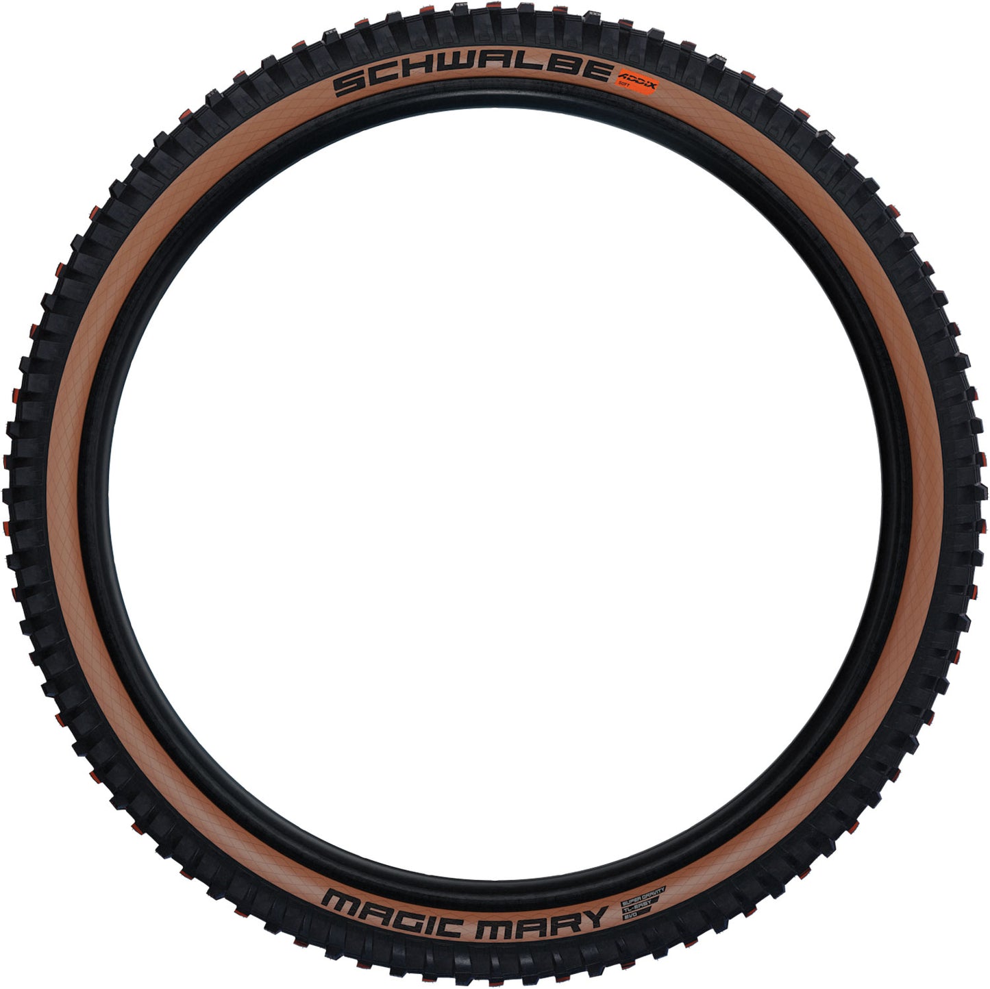 Banda plegable Schwalbe Magic Mary Super Gravity 29 x 2.40 62-622 mm - Piel clásica