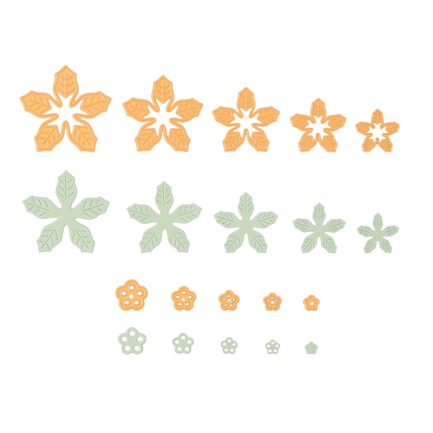 La scelta di Nellie • fustelle a forma di poinsettia poinsettia 10 pz.