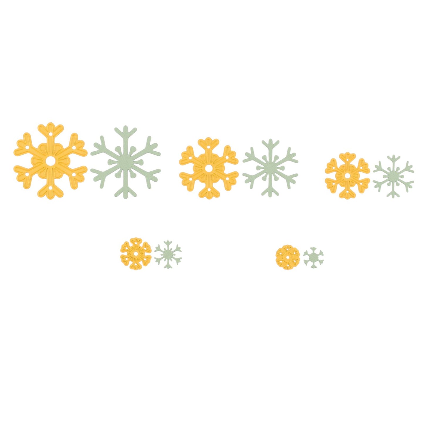 La scelta di Nellie • fustella a forma di fiocchi di neve 5pz.