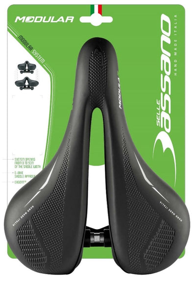 Saddle Selle Bassano Modular Ergo e-City negro