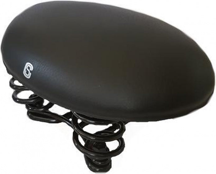 Selle Comfort Comfort Saddle Falda con tecnología de espuma. Negro, sin la soga