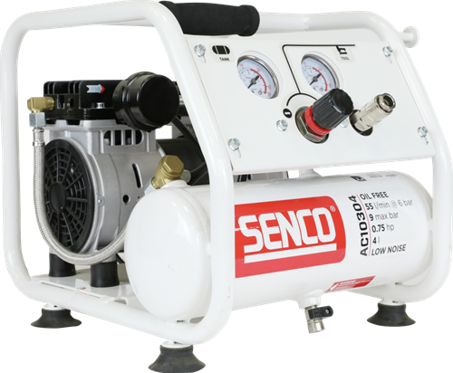 Compressore a bassa rumorosità senza olio Senco ac10304