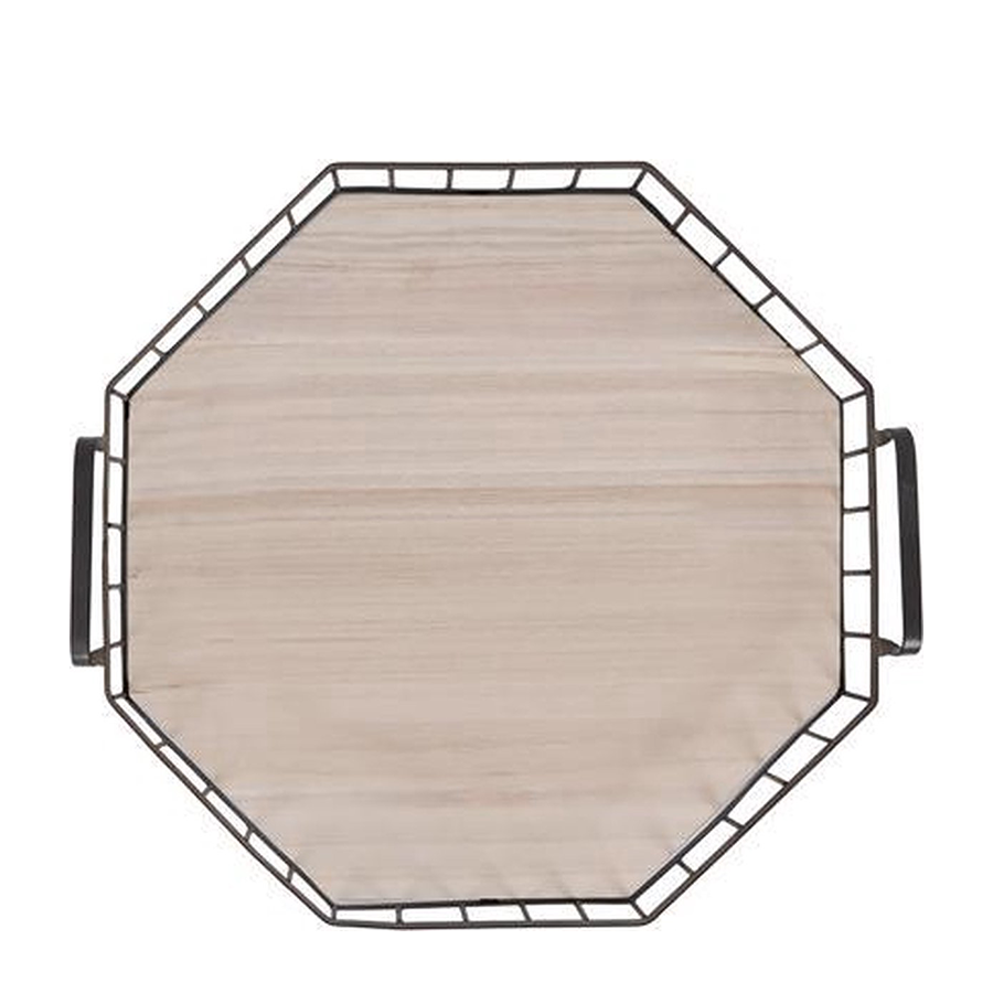 Bandeja Senza hexagonal 37,5x37,5x12cm