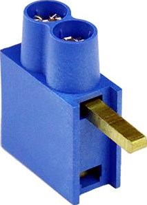Abrazadera de potencia sep dth doble 2x10mm alto azul sep - 4000450