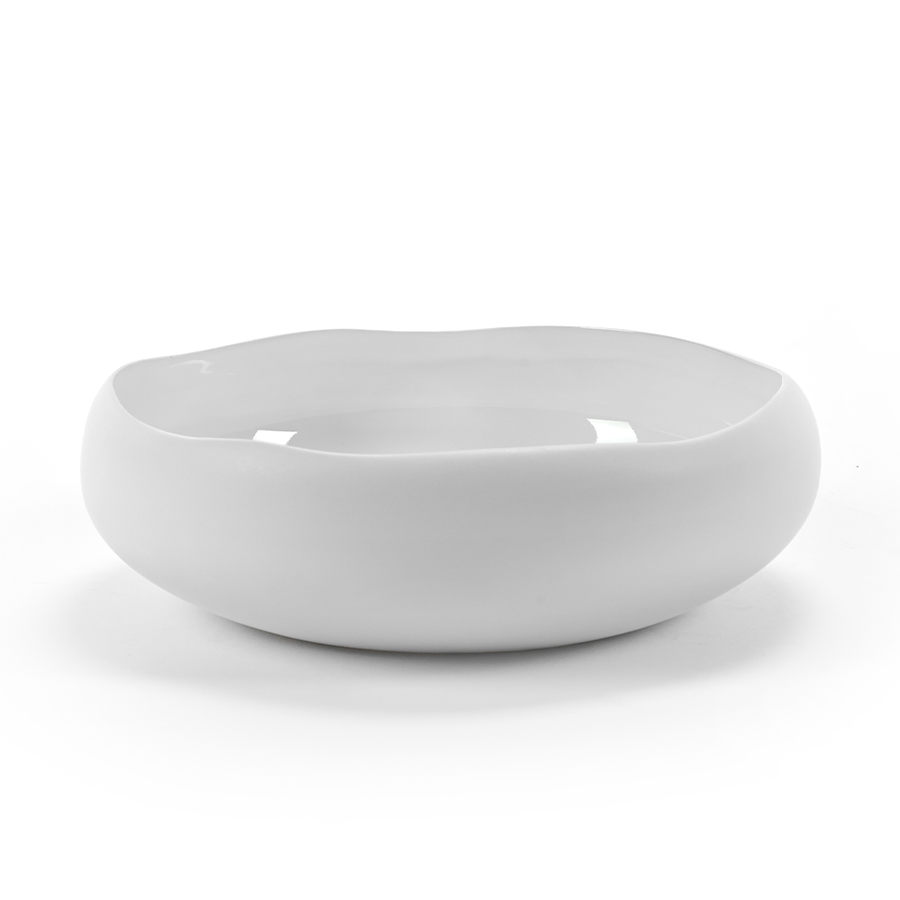 Serax cuenco irregular s blanco ø23x8cm