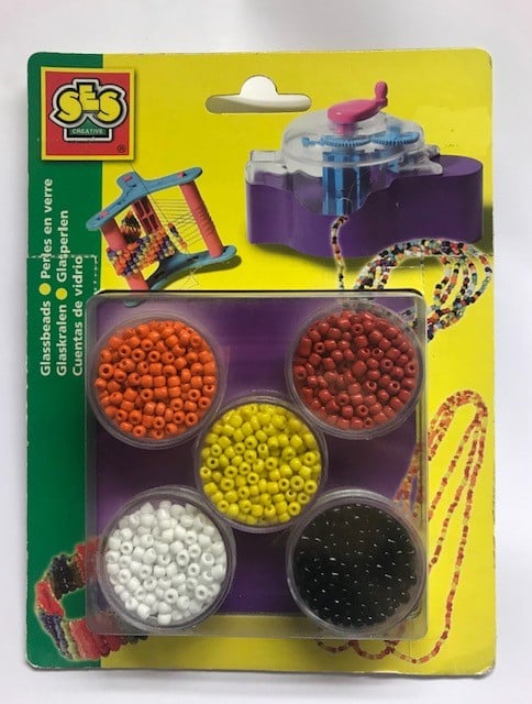 SES perle in scatole rotonde 5 colori