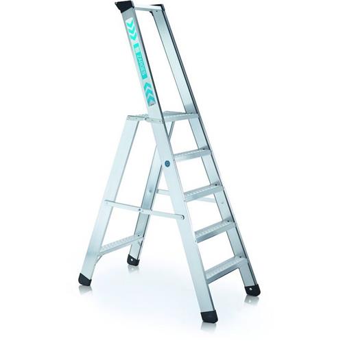 Zarges plataforma escaleras seventec rc s 1x4tr